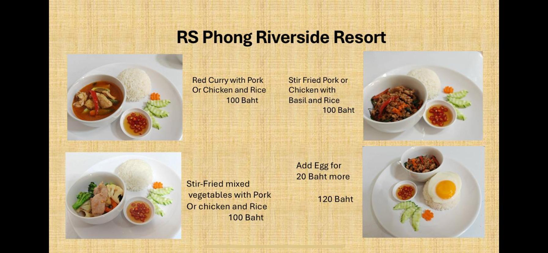 Rs Phong Riverside Resort Khon Kaen Exterior photo
